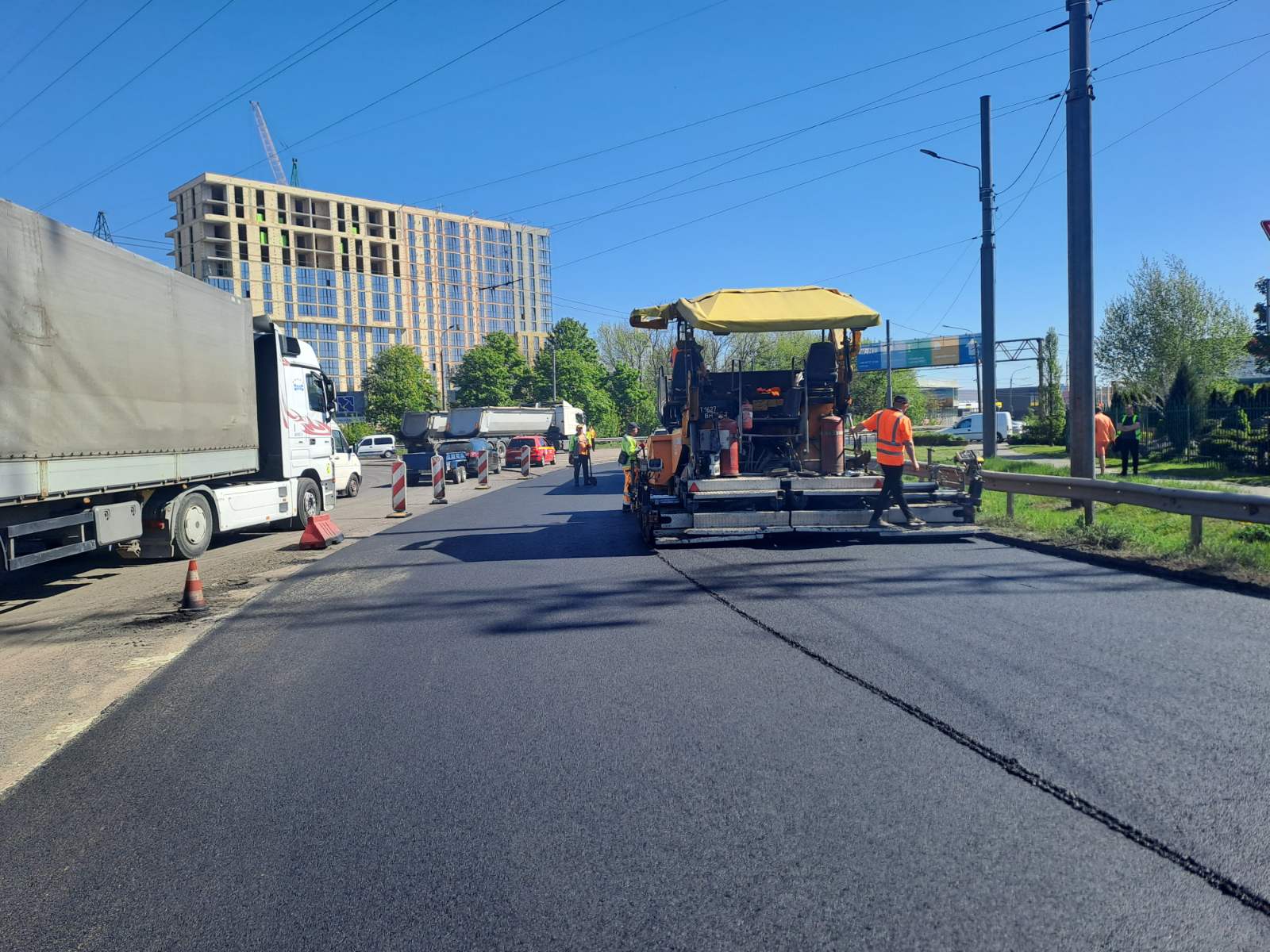 Фото до матеріалу: На дорогах Волині відновили понад 364 тисячі квадратних метрів покриття