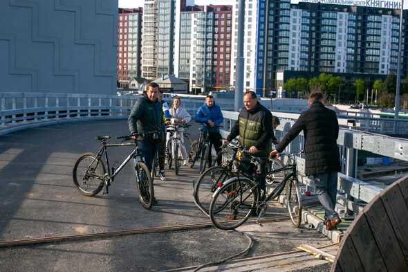 Фото до матеріалу: Мер Івано-Франківська Руслан Марцінків провів свій традиційний “вівторок на колесах”