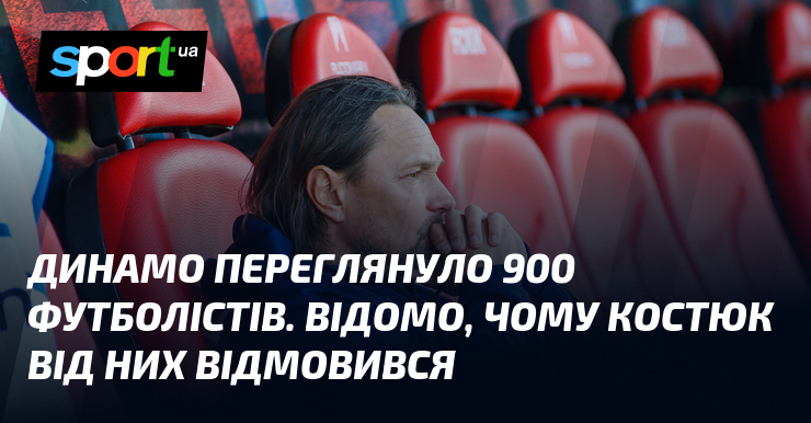 Фото до матеріалу: Динамо переглянуло 900 футболістів: чому Ігор Костюк відмовився від трансферів