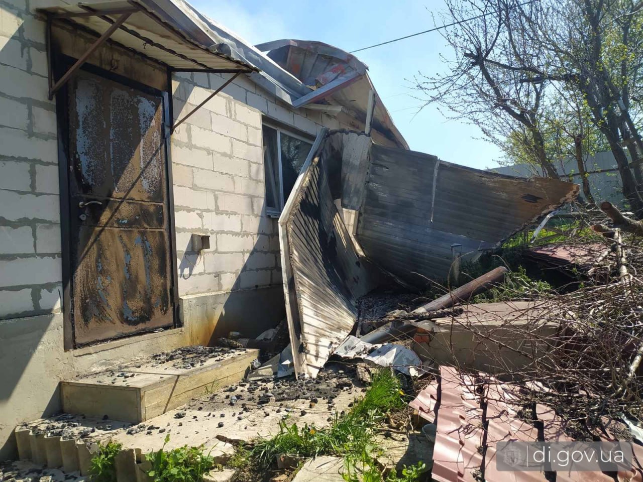 Фото до матеріалу: Російські БпЛА атакували об'єкт критичної інфраструктури в Дергачах