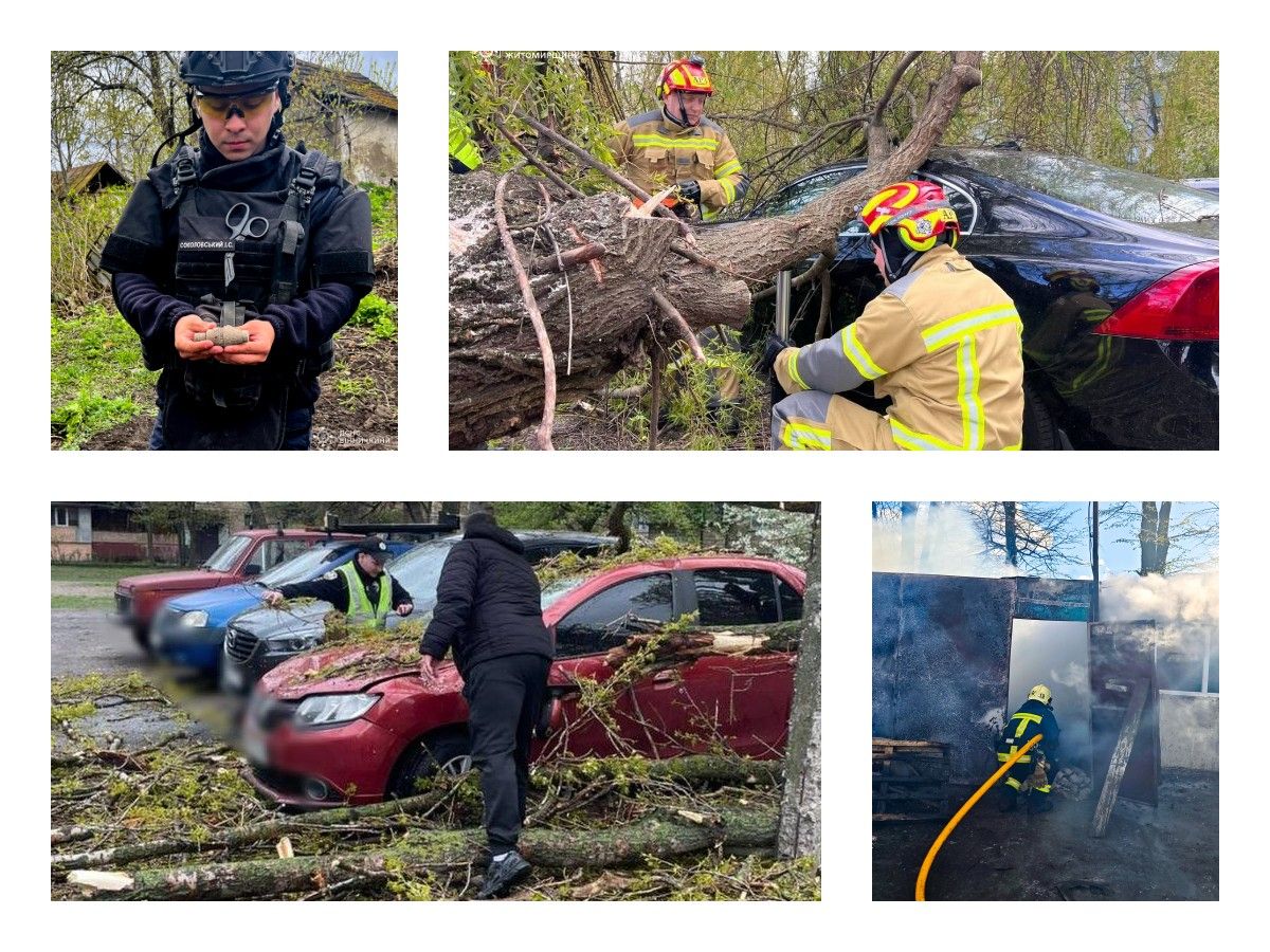 Фото до матеріалу: П'ятнадцять пожеж та вибухонебезпечні знахідки: звіт вінницьких рятувальників за добу
