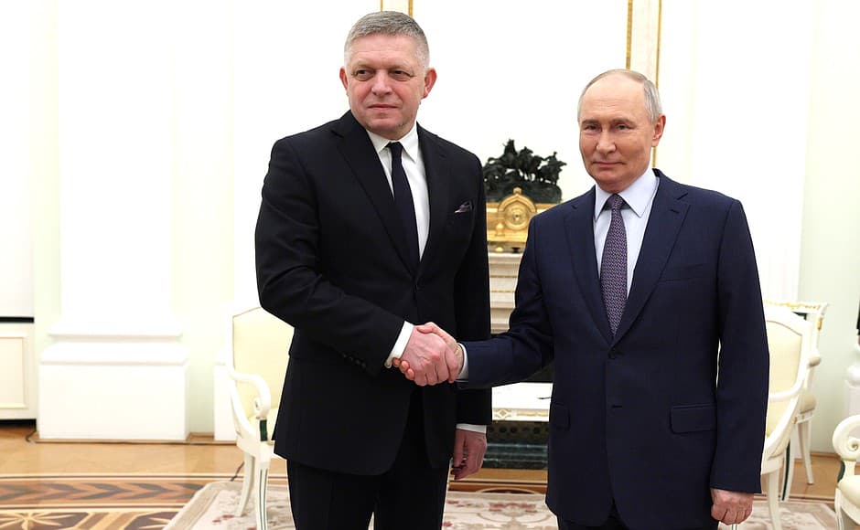 Фото до матеріалу: Фіцо їде до Москви на зустріч з Путіним, але пропустить парад 9 травня