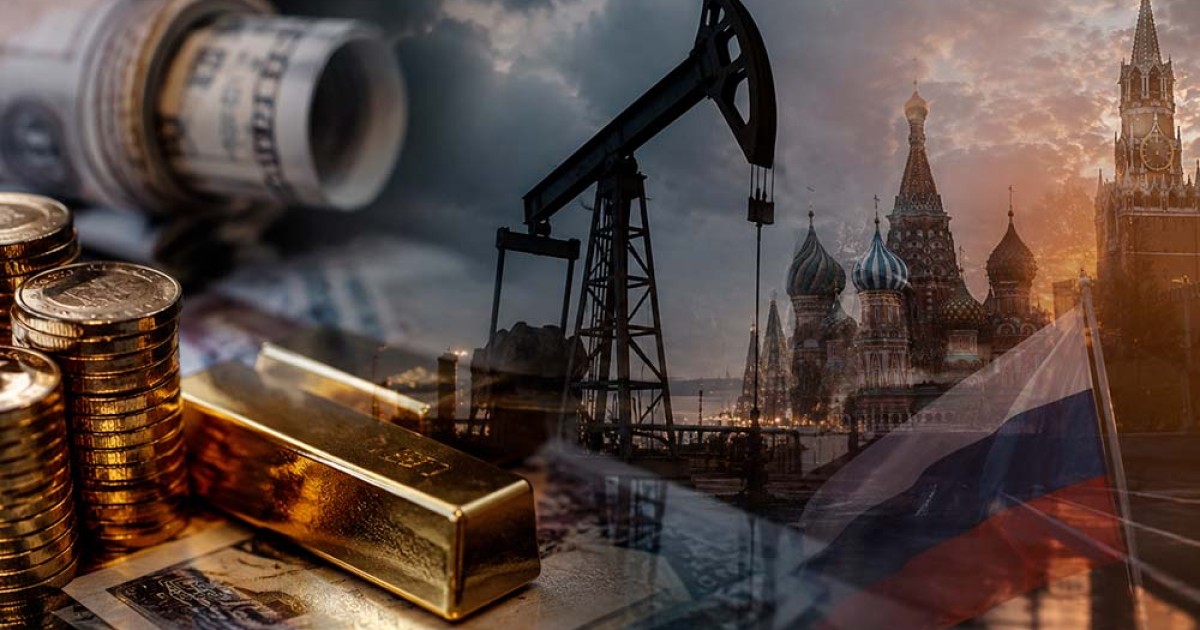 Фото до матеріалу: Росія знову скуповує валюту та золото на тлі стрибка цін на нафту