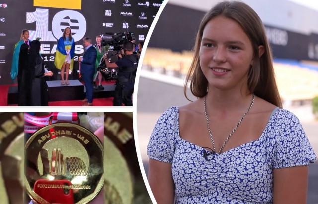 Фото до матеріалу: Мукачівка Іоанна Скуба отримала премію за золото на Чемпіонаті світу з ММА