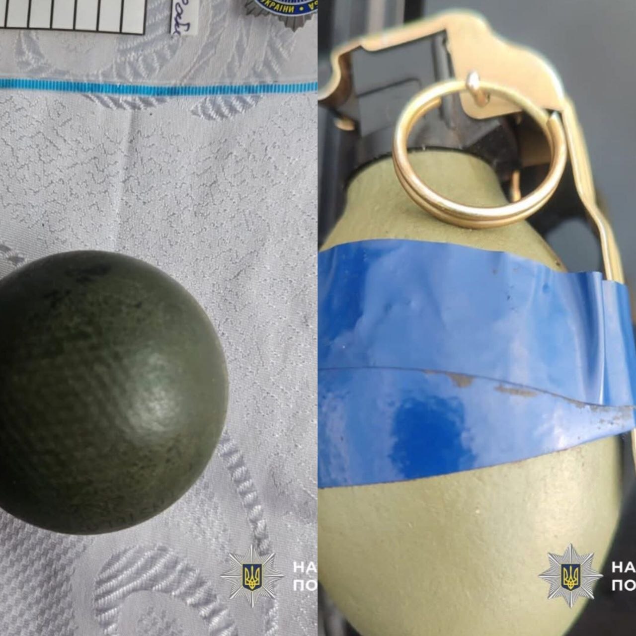 Фото до матеріалу: У Коломийському районі знайшли двох мешканців з гранатами