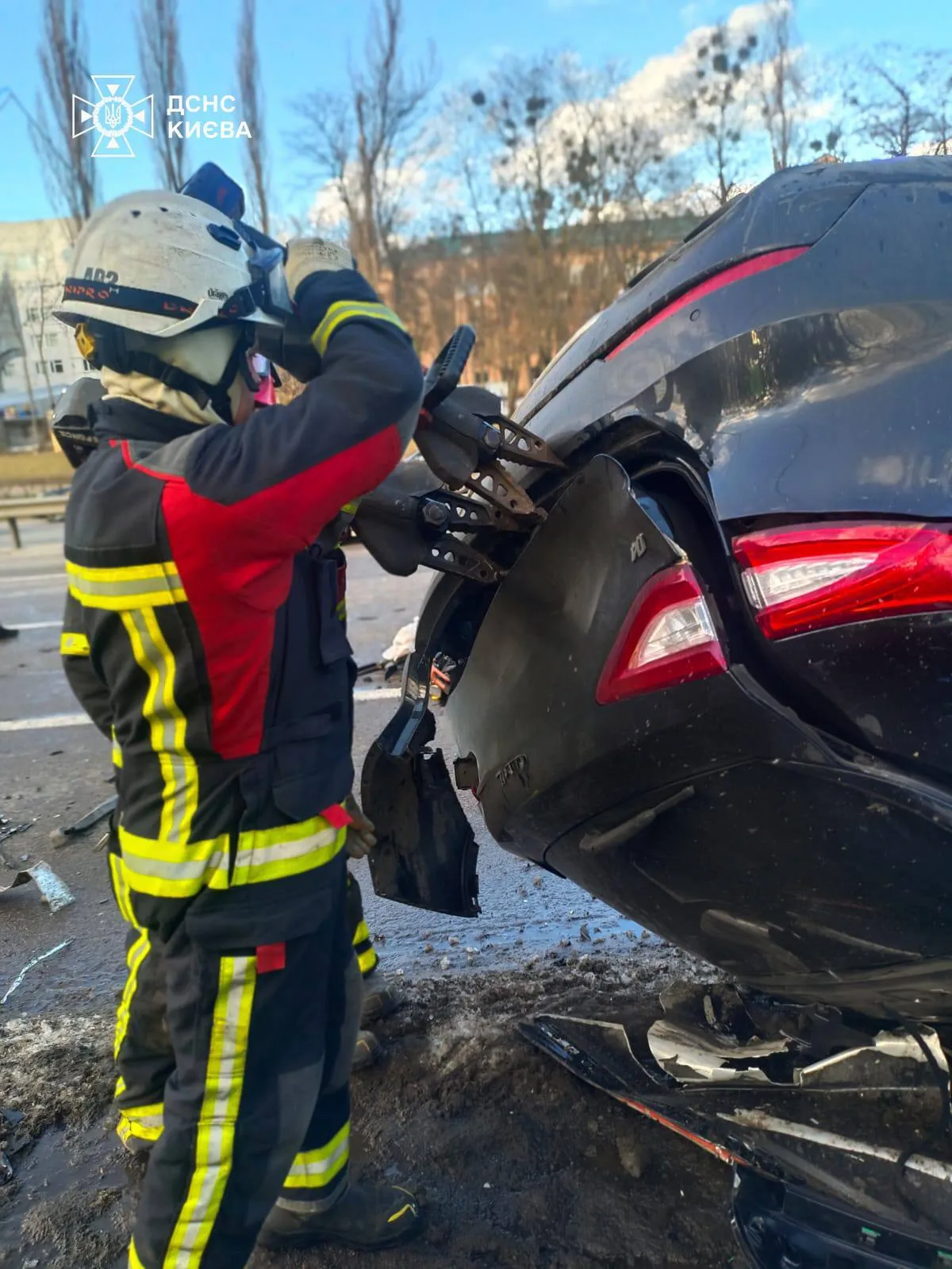 Фото до матеріалу: Спалах аварійності в Києві: у березні зафіксовано понад 230 ДТП з постраждалими