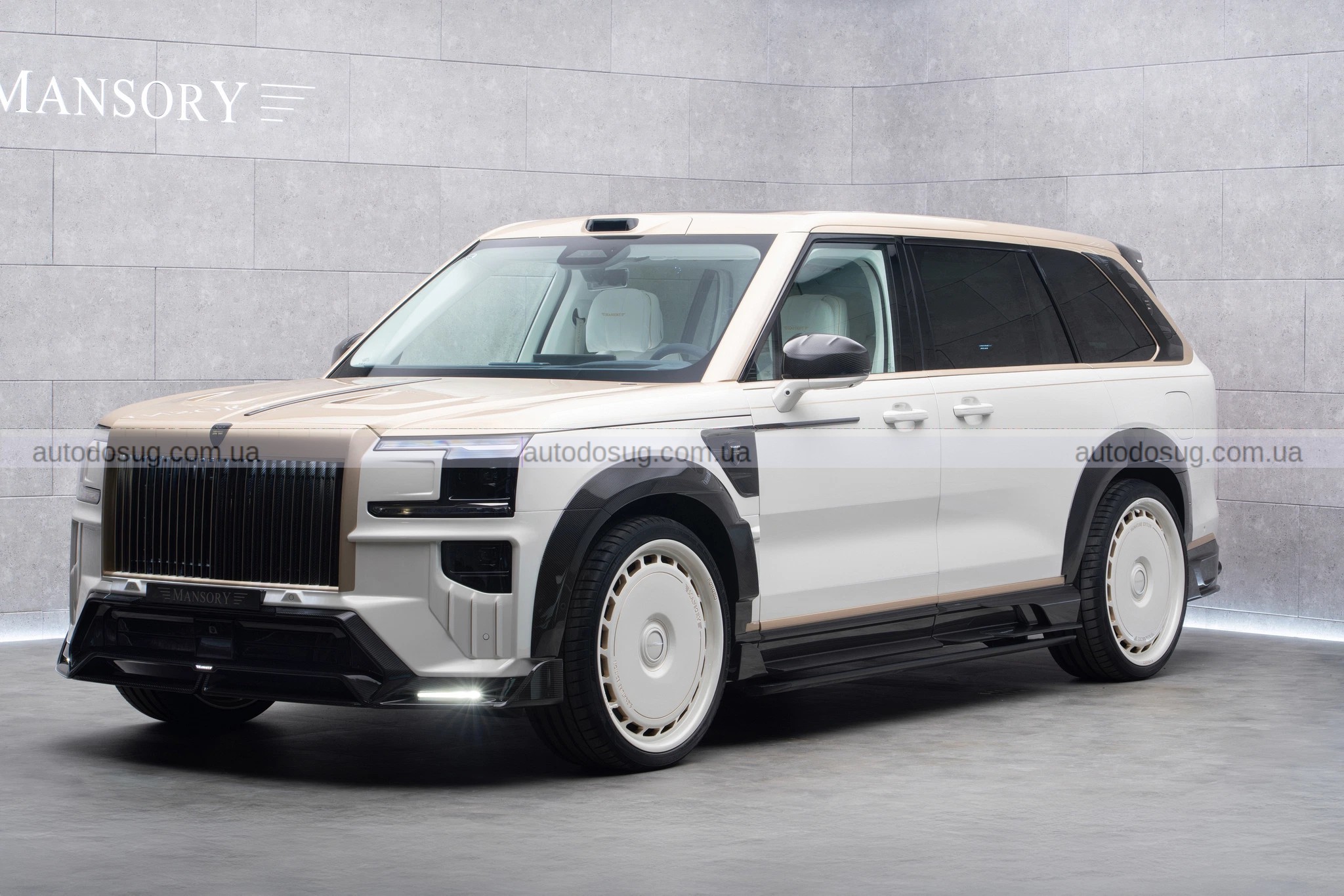 Фото до матеріалу: Zeekr 9X від Mansory став ще помітнішим: новий обвіс, золотий салон та 24-дюймові диски