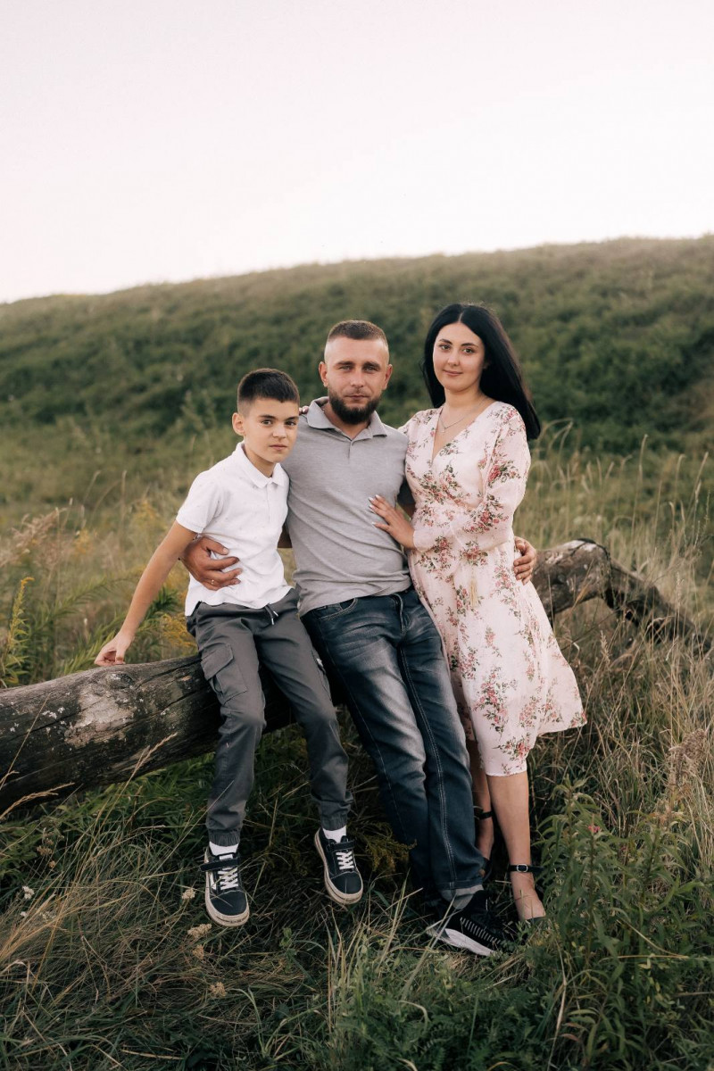 Фото до матеріалу: Дружина загиблого воїна з Волині народила доньку в день його народження