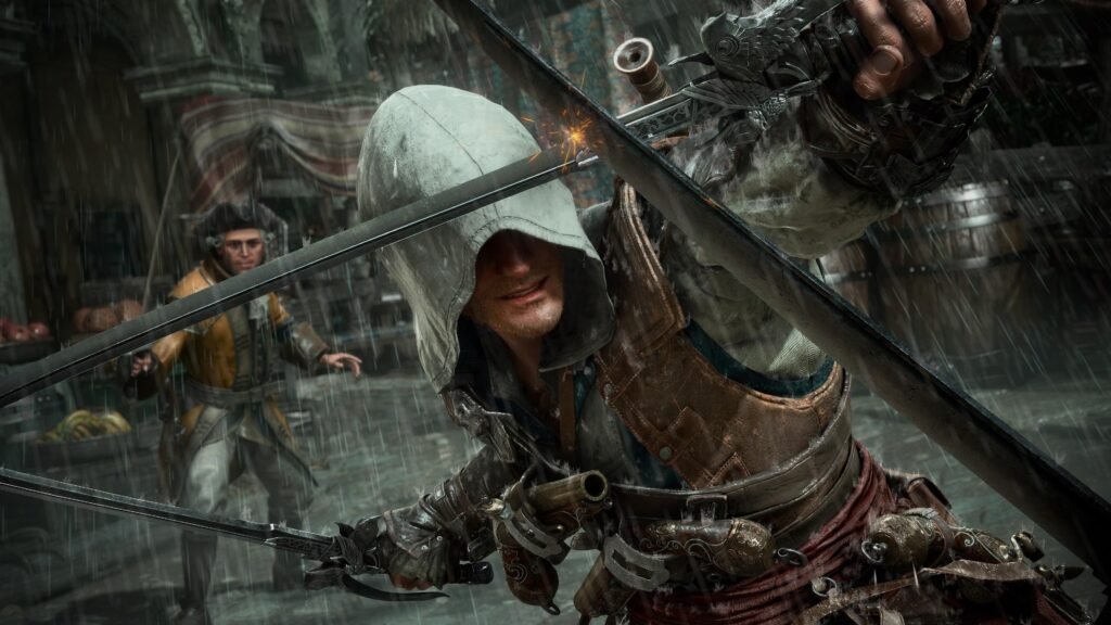 Фото до матеріалу: Assassin's Creed Black Flag Resynced: ремейк на новому рушії з акцентом на морські битви