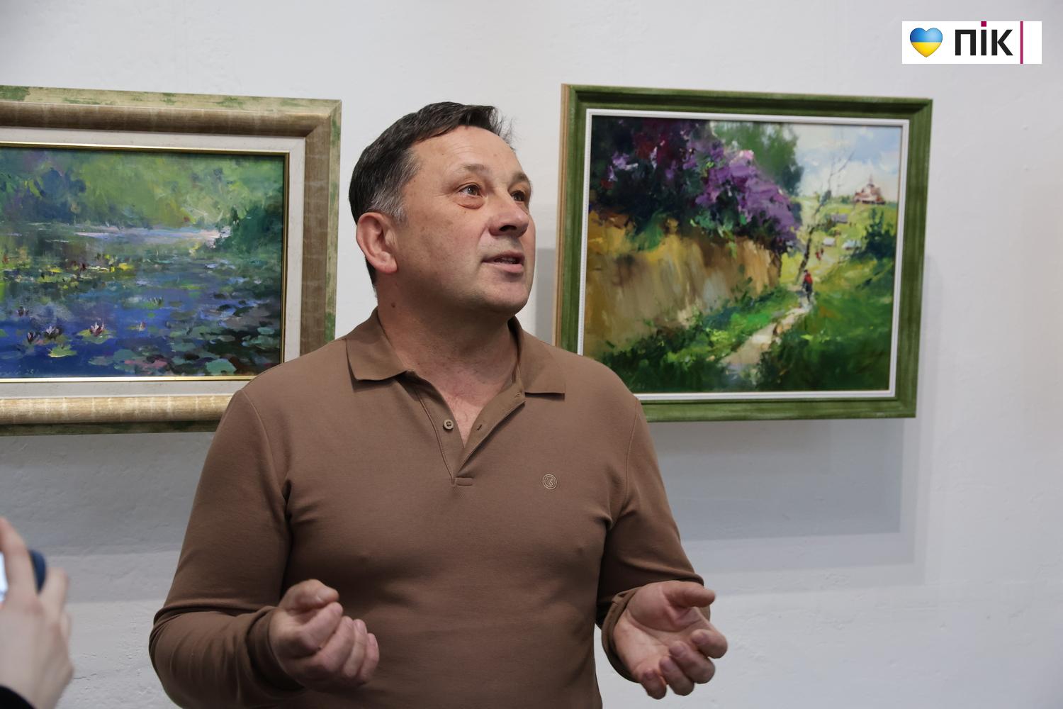 Фото до матеріалу: «Пленерні історії»: у Центрі сучасного мистецтва відкрився виставковий проєкт Богдана Кузіва