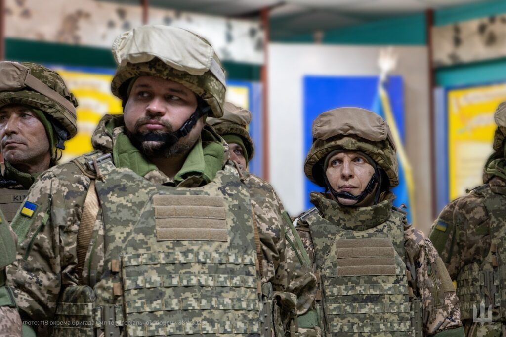 Фото до матеріалу: У 118-ій бригаді ТрО розпочали підготовку новобранців (ФОТО)