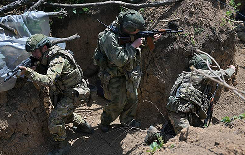Фото до матеріалу: Ворог повернувся до тактики малих груп на Олександрівському напрямку — військовий