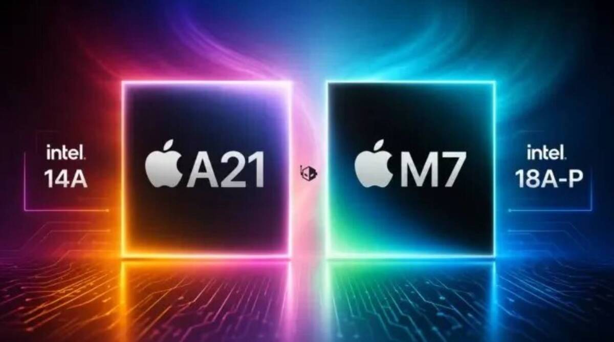 Фото до матеріалу: Apple розглядає передачу частини виробництва чіпів Intel