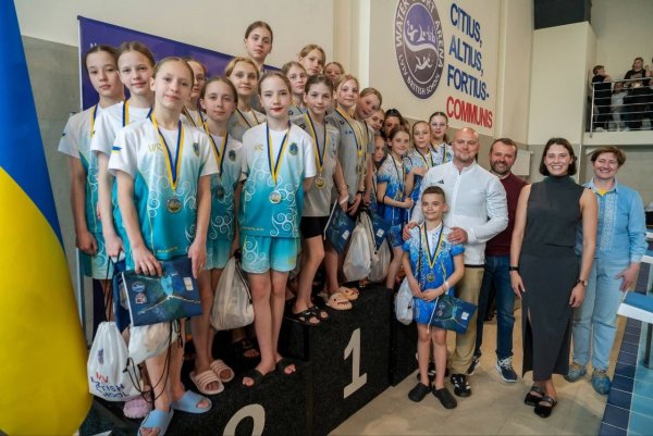 Фото до матеріалу: Миколаївські спортсменки здобули золото та срібло на чемпіонаті України з синхронного плавання