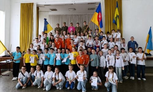 Фото до матеріалу: У Шепетівці переміг рій «Козацька надія»: нагороджено учасників міського етапу гри «Сокіл»