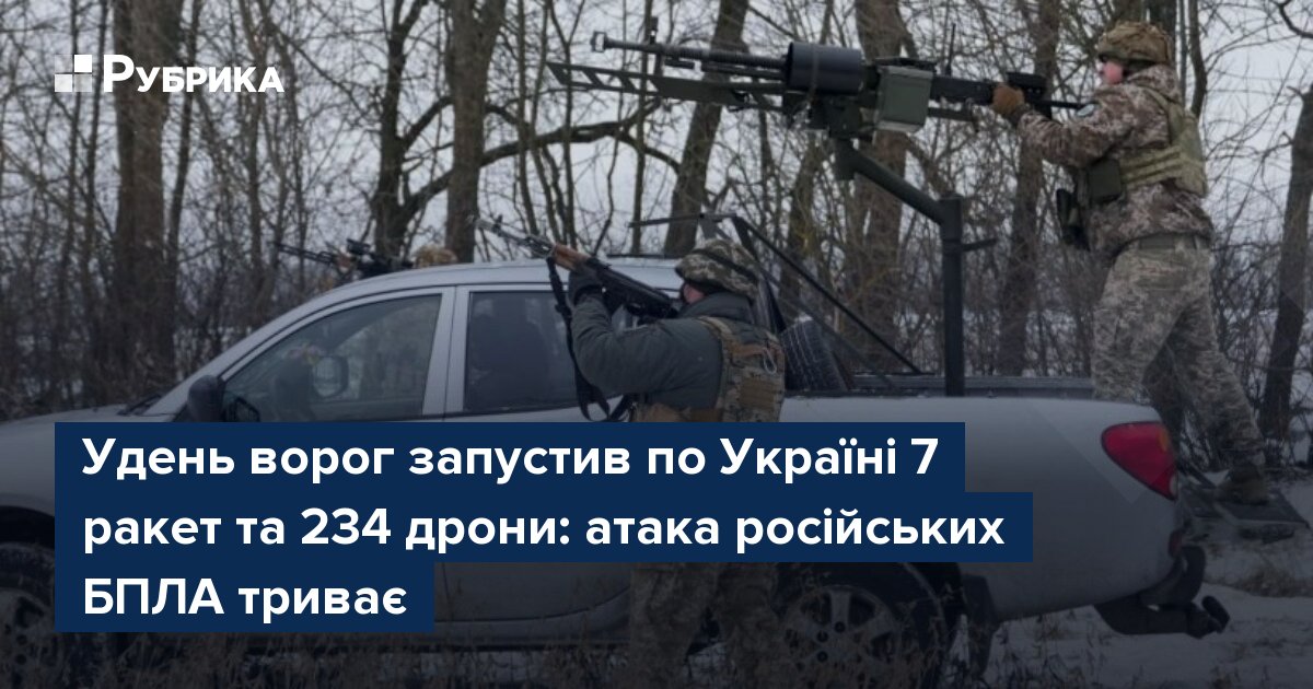 Фото до матеріалу: Удень 3 травня: Росія запустила 7 ракет та 234 дрони по Україні