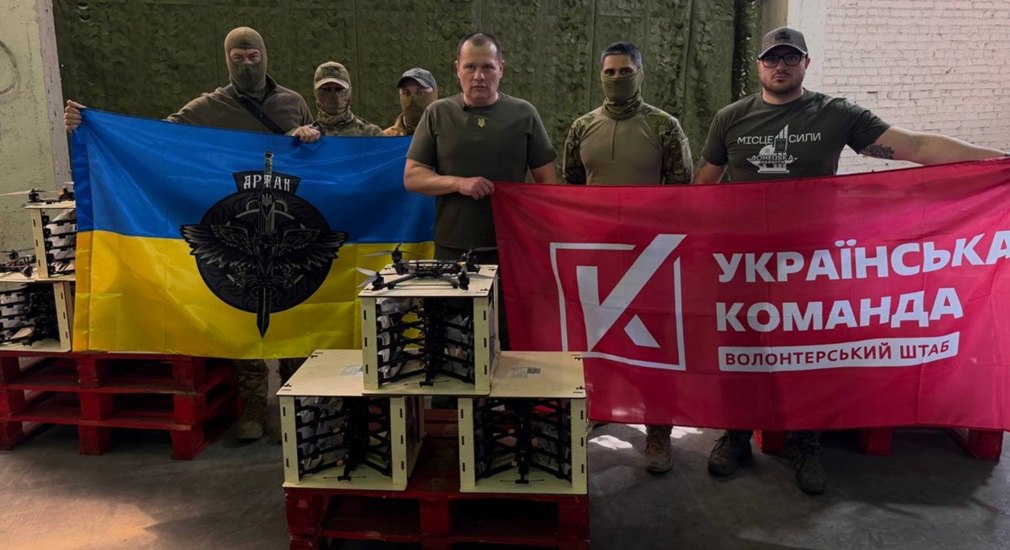 Фото до матеріалу: Спецпідрозділ «Артан» отримав нову партію FPV-дронів від волонтерів