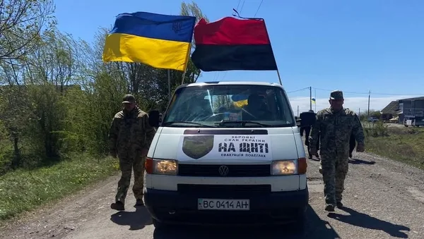 Фото до матеріалу: Громада Себечева провела в останню дорогу загиблого воїна Івана Голуба