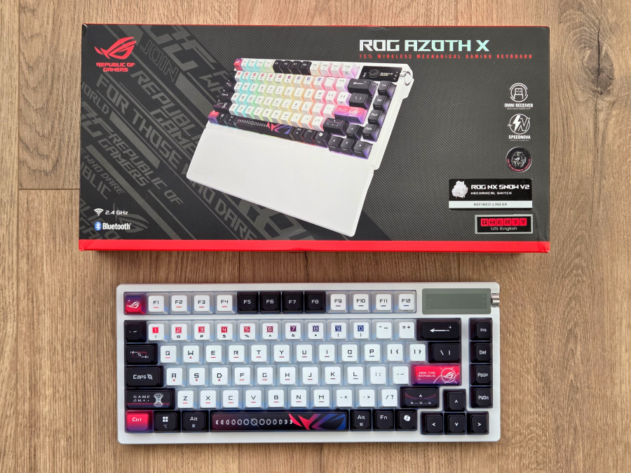 Фото до матеріалу: Огляд ASUS ROG Azoth X: чи виправдовує флагманська клавіатура свою високу ціну?