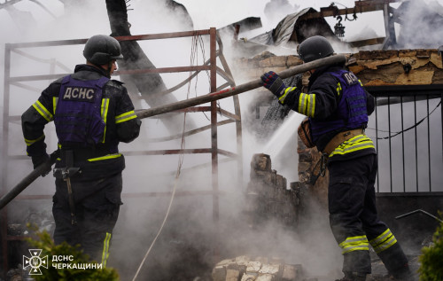 Фото до матеріалу: Російська атака БпЛА на Смілу: постраждали троє чоловіків
