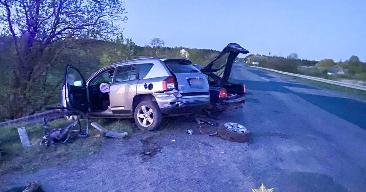 Фото до матеріалу: Трагедія на трасі: водій загинув, пасажира рятують у Луцьку