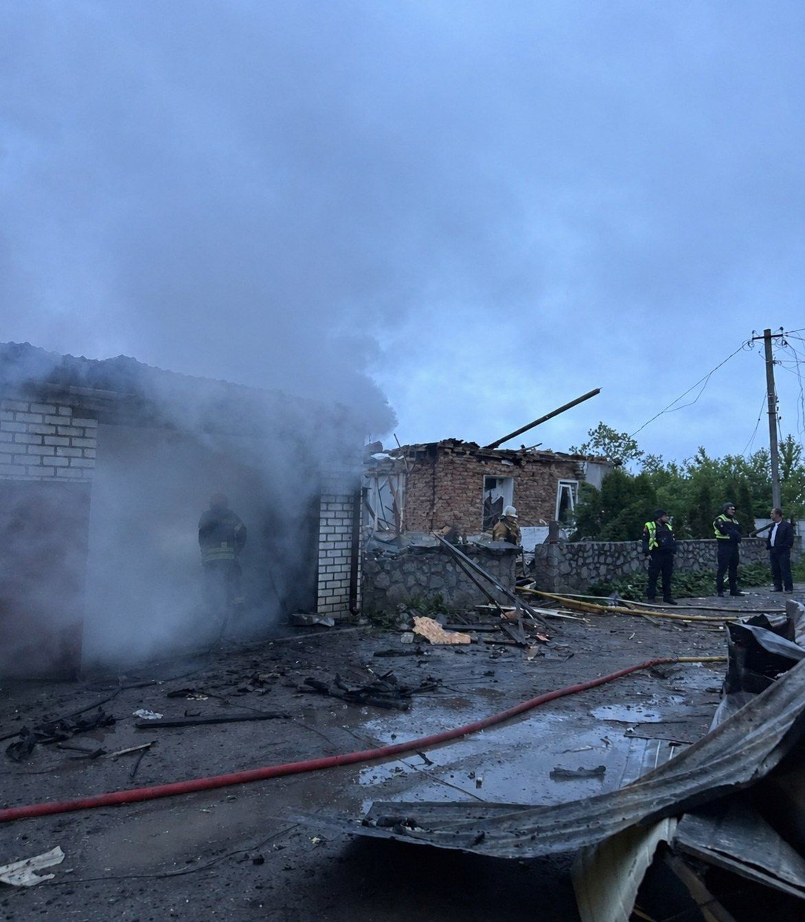 Фото до матеріалу: Україна другу добу під масованим російським ударом