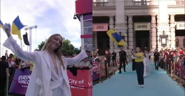 Фото до матеріалу: У Відні пройшла церемонія відкриття "Євробачення-2026" (відео)