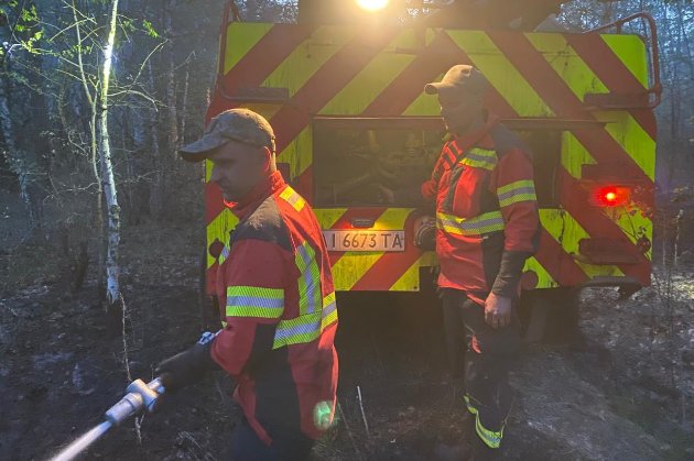 Фото до матеріалу: Пожежа в Чорнобильській зоні локалізована, але триває: який радіаційний фон (фото)