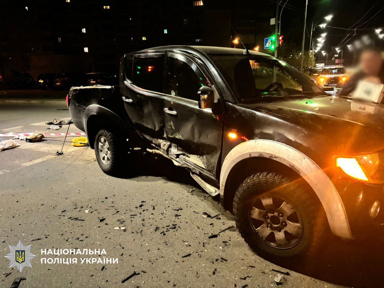 Фото до матеріалу: У Києві затримали водія, який завдав смертельну ДТП на вулиці Радунській