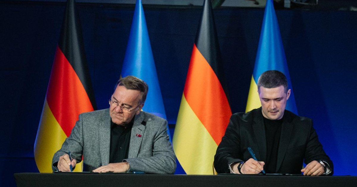 Фото до матеріалу: Україна та Німеччина запускають спільну програму Brave Germany для оборонних стартапів