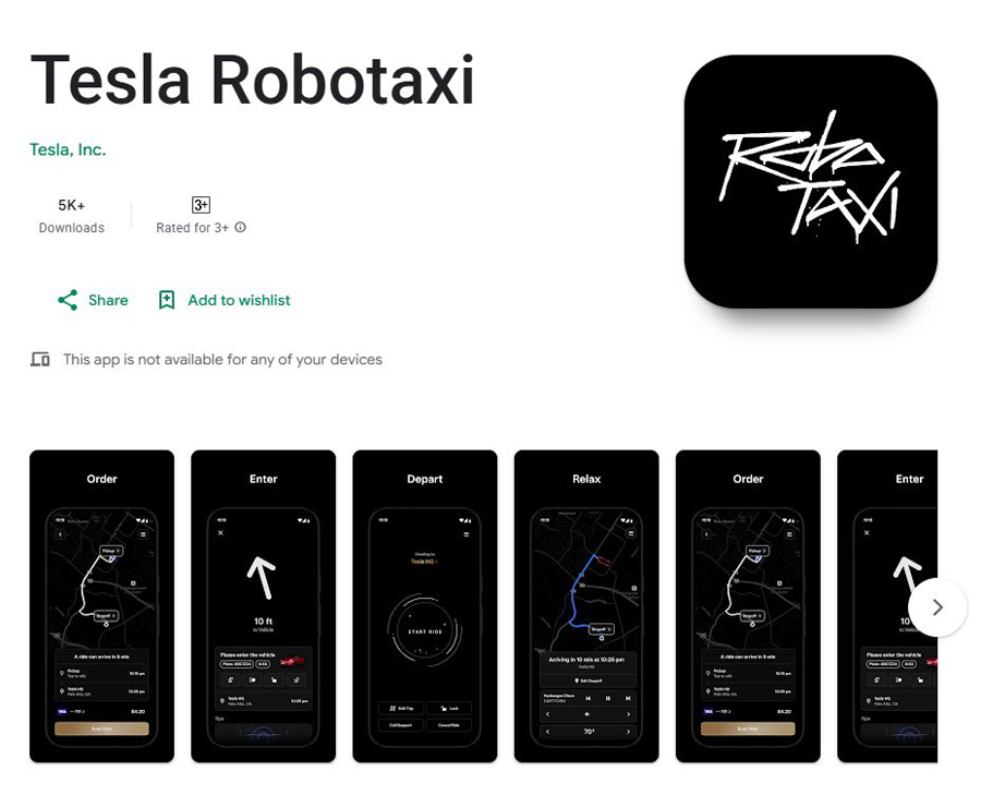 Фото до матеріалу: Tesla Robotaxi для Android: автономні поїздки без кордонів