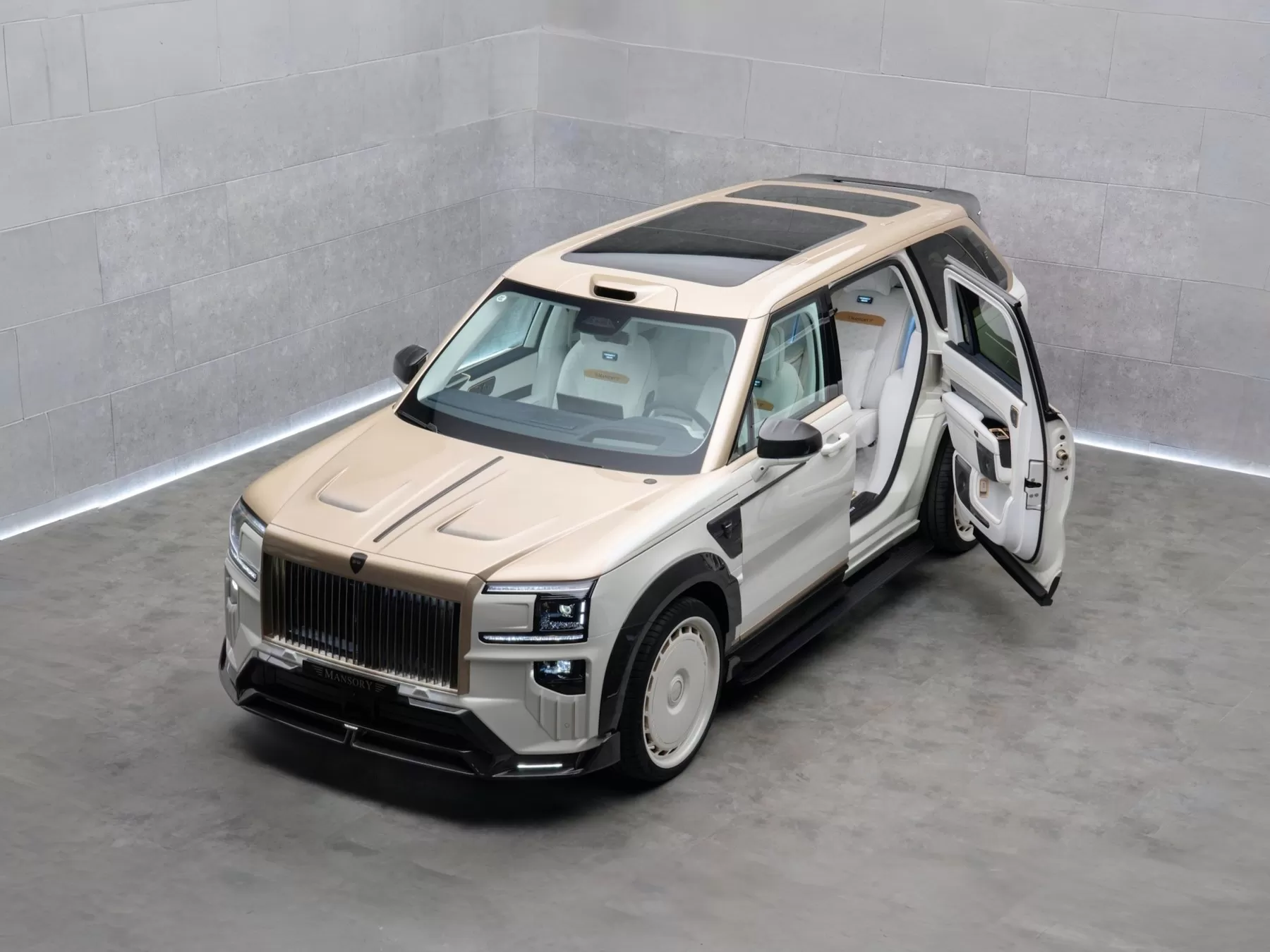 Фото до матеріалу: Німецьке ательє Mansory перетворило кросовер Zeekr 9X на ексклюзивний гібрид