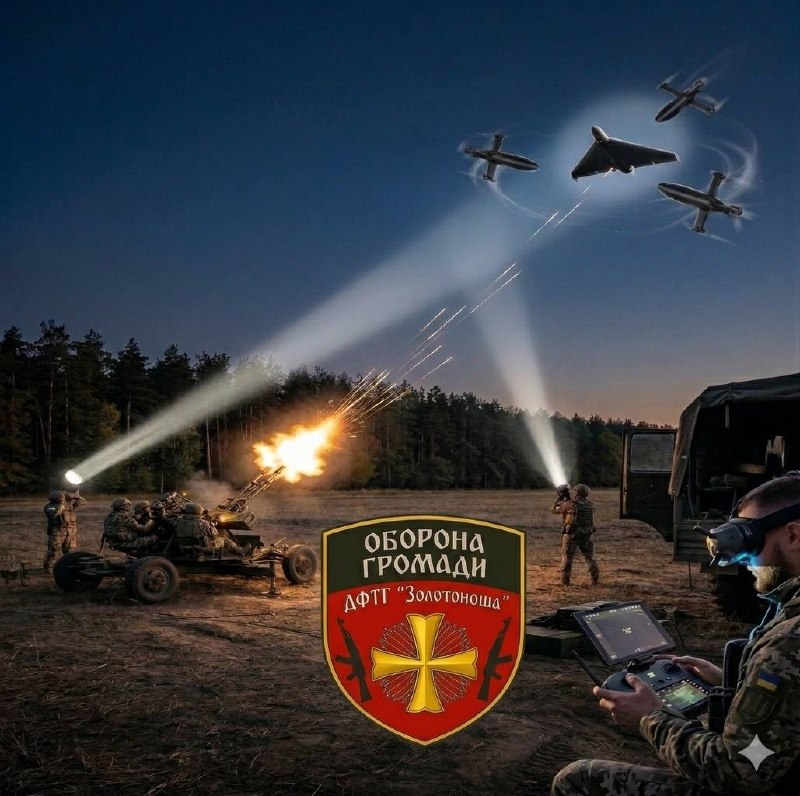Фото до матеріалу: У Золотоніській громаді створюють добровольчий підрозділ для захисту від повітряних загроз