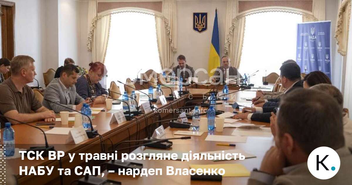 Фото до матеріалу: ТСК ВР у травні розгляне діяльність НАБУ та САП, – нардеп Власенко