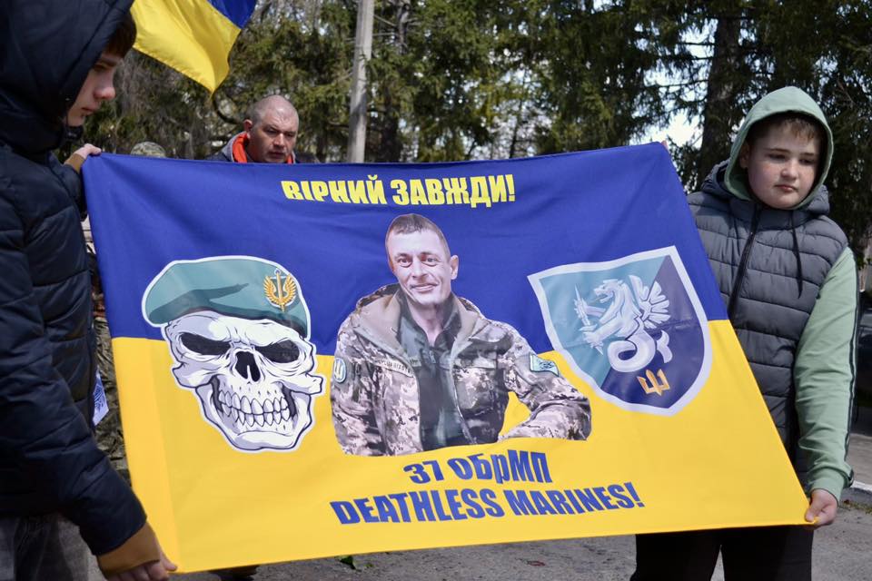 Фото до матеріалу: Помер захисник Бершадщини: похорон Олександра Гріщенка у бершадській громаді