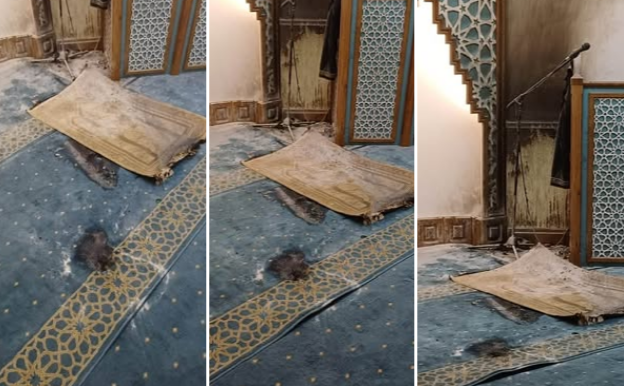 Фото до матеріалу: Замах на мечеть у Львові: поліція відкрила кримінальне провадження