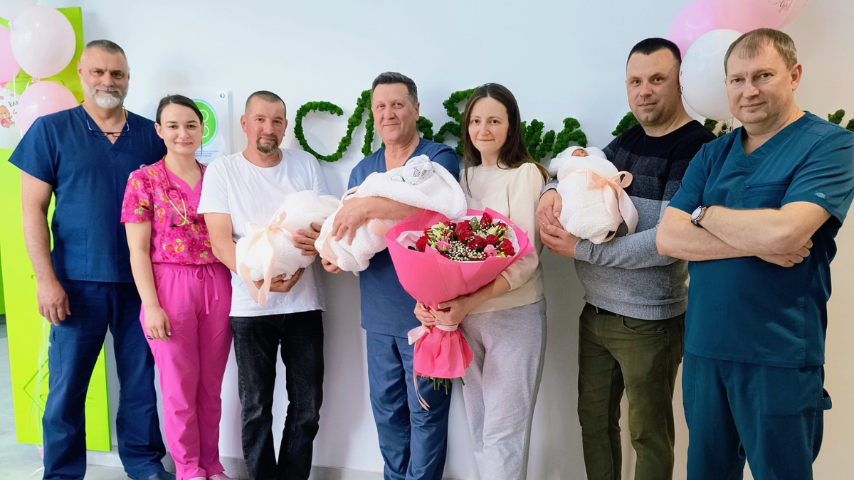 Фото до матеріалу: У Львові народилася природна трійня: вагітність тривала 36 тижнів