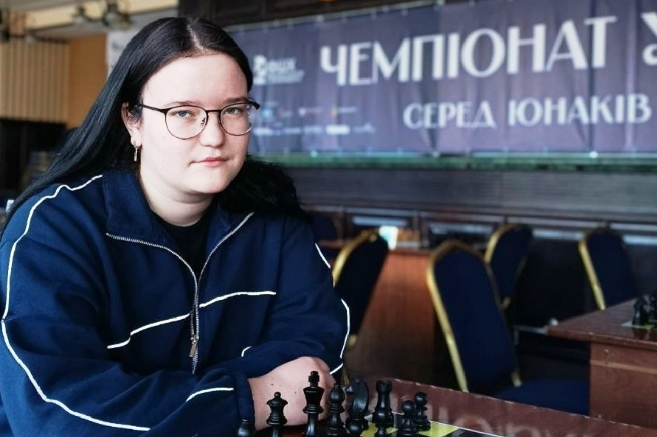 Фото до матеріалу: Вероніка Юр'єва з Черкас на Чемпіонаті України з шахів