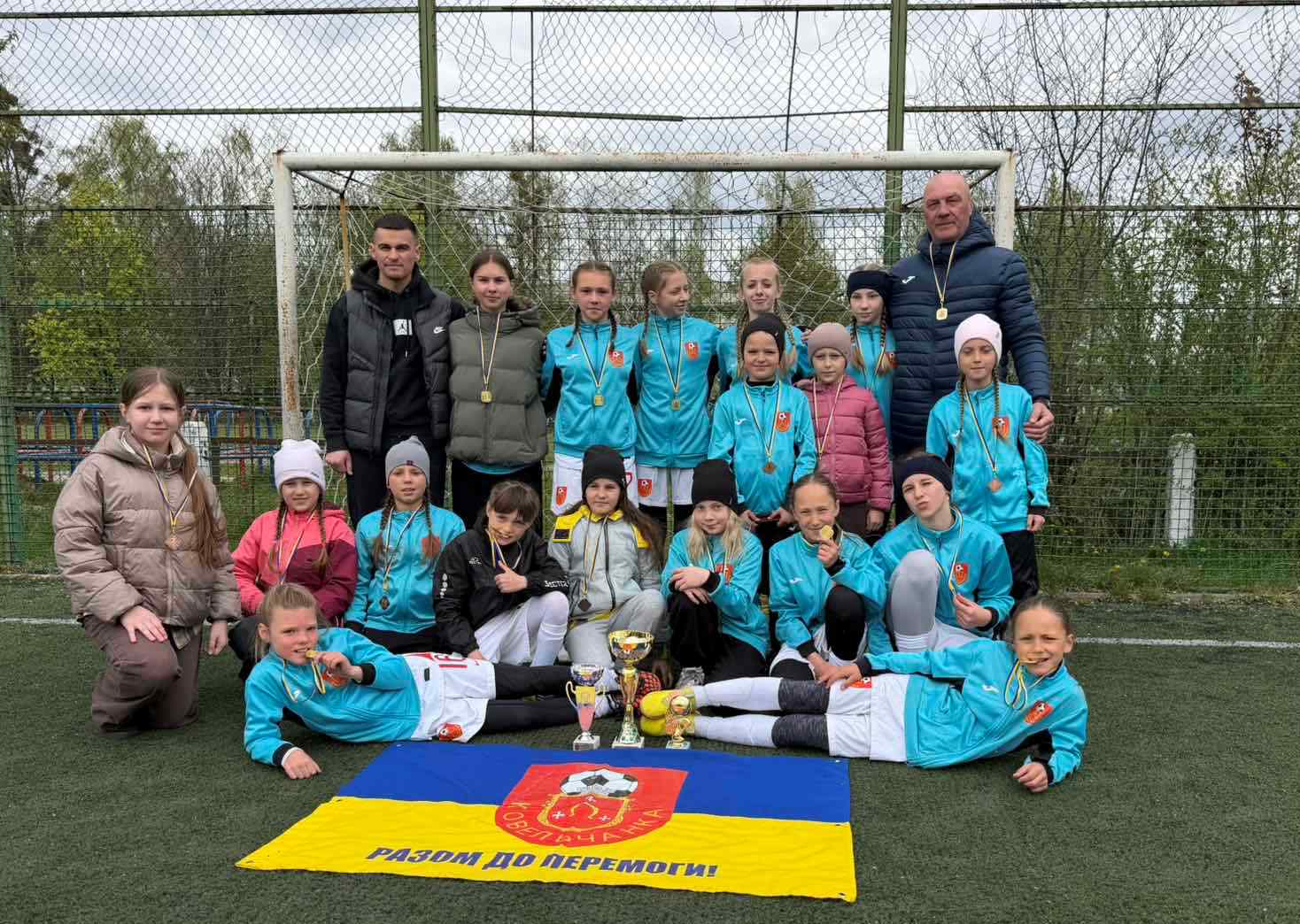 Фото до матеріалу: Ковельські дівчатка стали чемпіонками області у «Кубку розвитку — 2026"