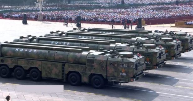 Фото до матеріалу: Китай показав нову систему ПРО HQ-29, здатну збивати супутники