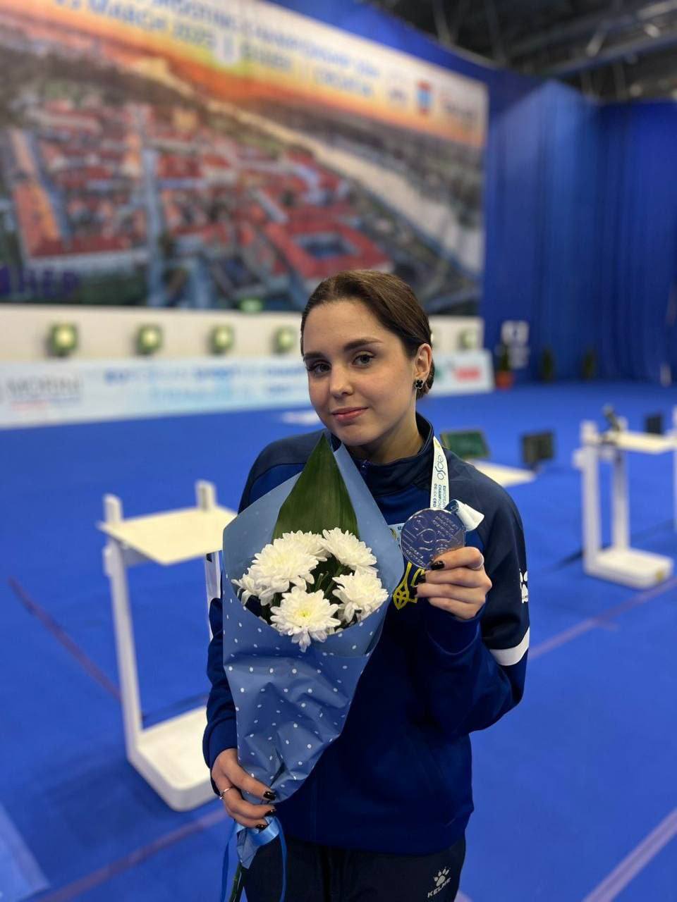 Фото до матеріалу: Спортсмен із Горішніх Плавнів став чемпіоном Європи зі стрільби