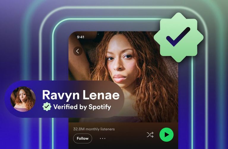 Фото до матеріалу: Spotify запустить верифікацію артистів: з'явиться зелена галочка проти ШІ-музики