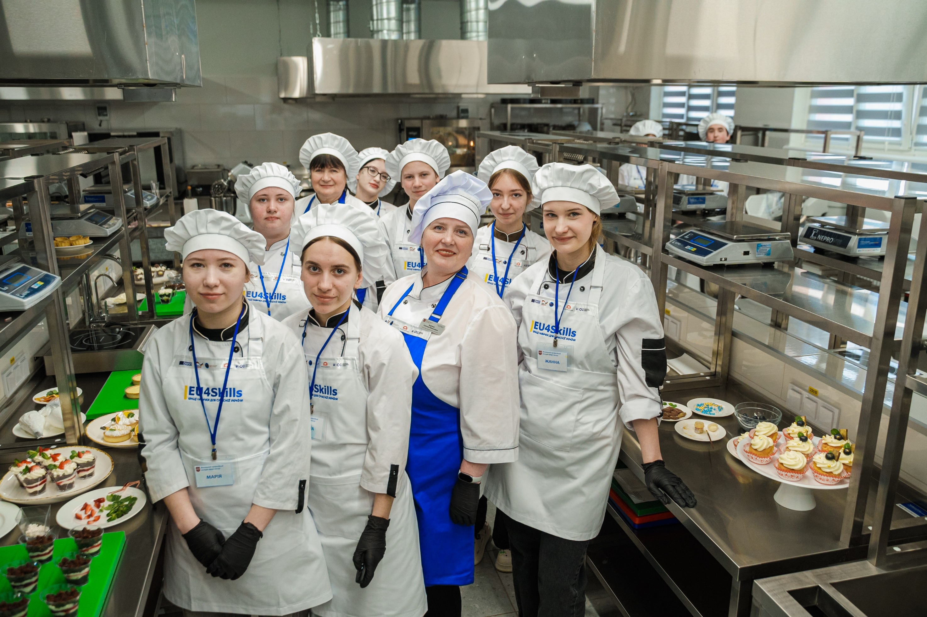 Фото до матеріалу: Простір HoReCa та новітнє обладнання завдяки проєкту ЄС з'явилися у двох коледжах Вінниці (ФОТО)