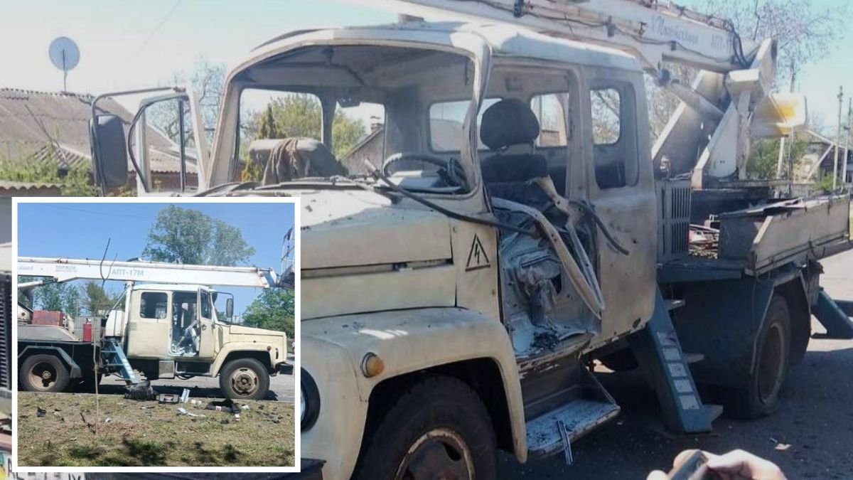 Фото до матеріалу: Дрон атакував авто енергетиків ДТЕК у Дніпропетровській області: постраждалих немає