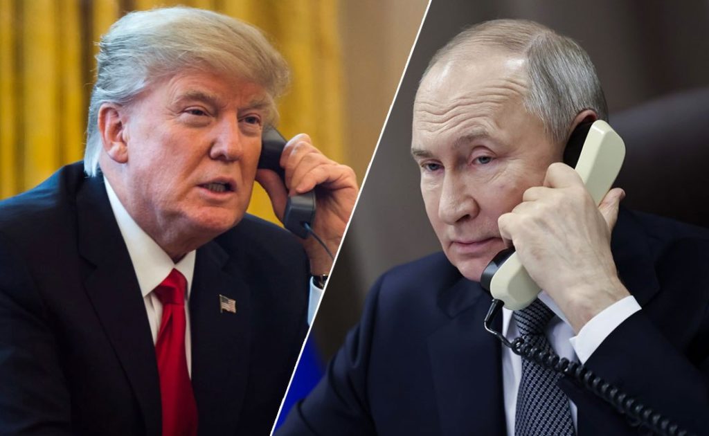 Фото до матеріалу: Трамп півтори години говорив з путіним - ПІК