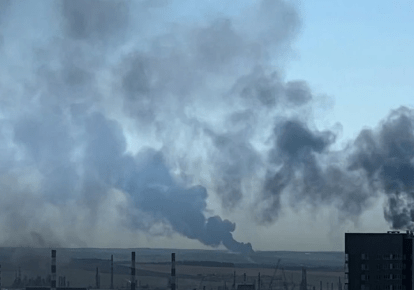 Фото до матеріалу: Українські Сили оборони завдали удару по НПЗ «Лукойл-Пермнефтеоргсинтез» у Пермському краї
