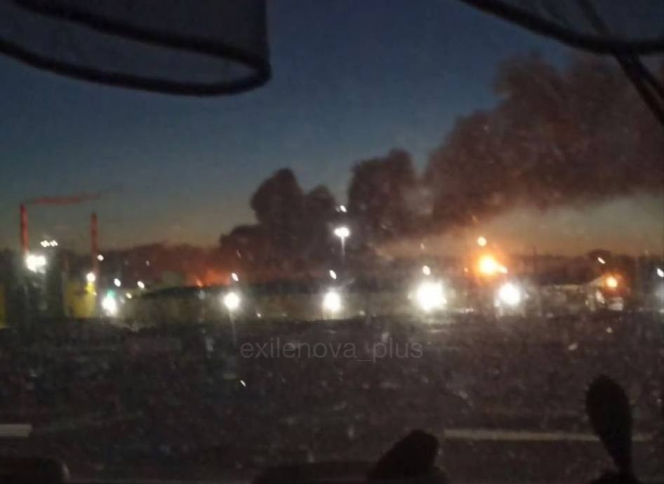 Фото до матеріалу: Дрони атакували завод у Ленінградській області: ракетна небезпека у 18 регіонах РФ