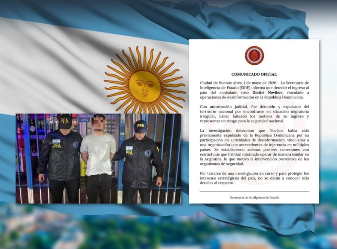 Фото до матеріалу: В Аргентині затримали куратора російської дезінформаційної мережі Дмитра Новікова