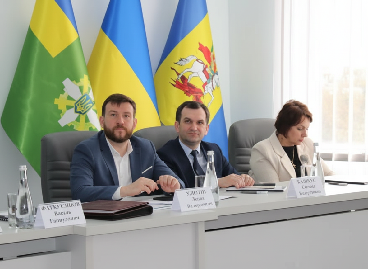 Фото до матеріалу: ПФУ відновив роботу в Бородянці: Улютін та Капінус підбили підсумки роботи за перший квартал 2026 року