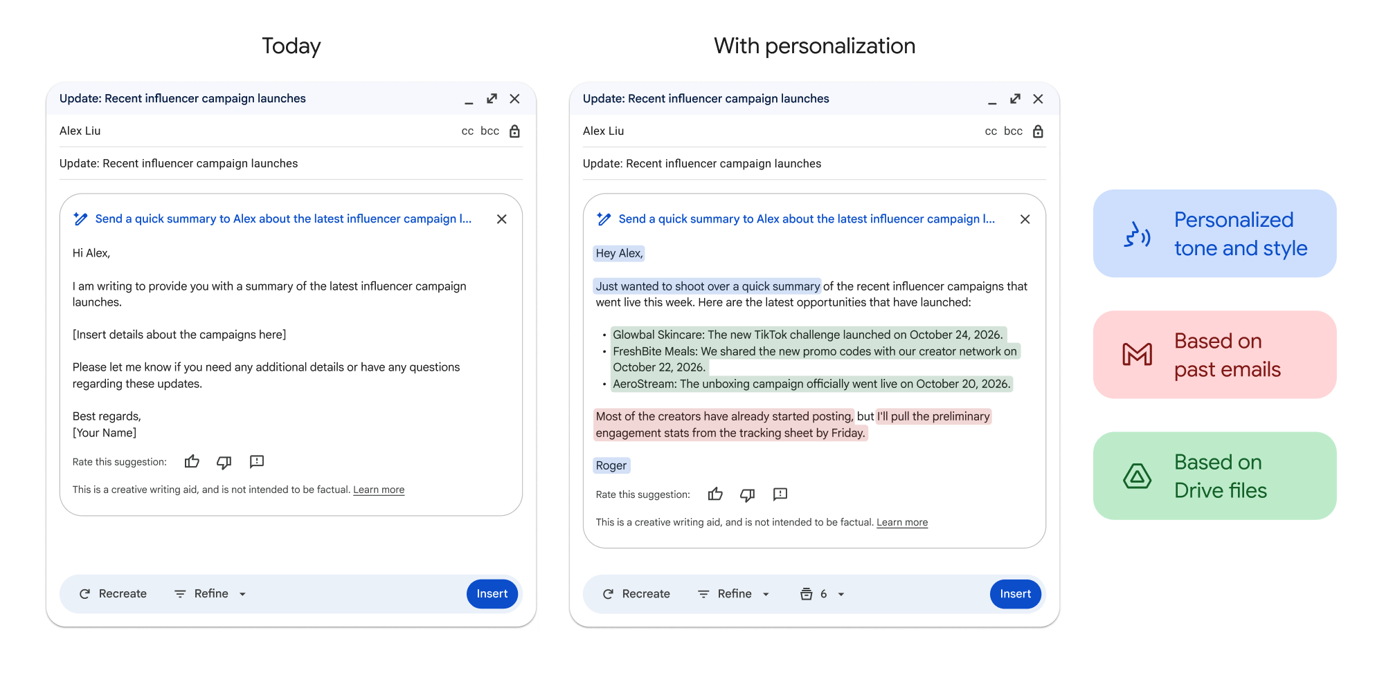 Фото до матеріалу: Google оновив ШІ у Gmail: тепер листи пишуться у вашому стилі